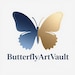 ButterflyArtVault store logo