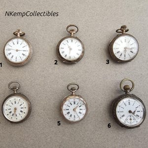 Restauratieprojecten sterlingzilveren zakhorloges 1900