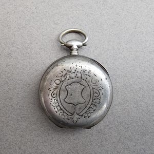 Antique sterling silver pocket watch restoration project 1900