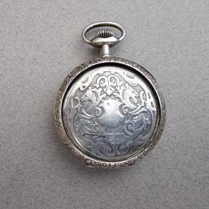 Antique sterling silver pocket watch restoration project 1900