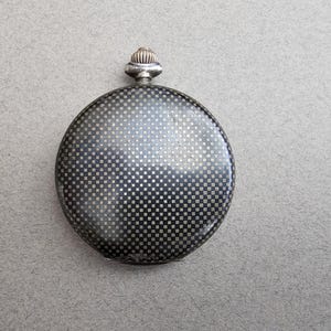 Antique Eterna niello sterling silver pocket watch restoration project 1900
