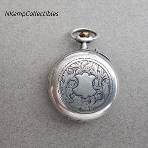 Antique sterling silver pocket watch restoration project 1900