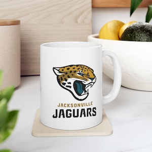 Jacksonville Jaguars Coffee Mug, Jacksonville Jaguars Coffee Cup, Jacksonville Jaguars Gifts, Jacksonville Jaguars Mug, Ceramic Coffee Mug