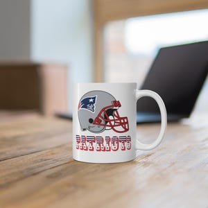 New England Patriots Coffee Mug: Ceramic Fan Gift