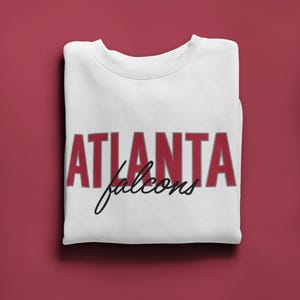 Comfy Atlanta Football Sweatshirt, Atlanta Football Crewneck, Atlanta Football Shirt, Atlanta Football Gift, Atlanta Tshirt, Long Sleeve