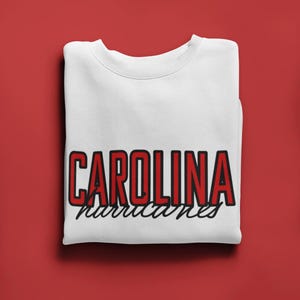 Carolina Hockey Sweatshirt, Carolina Hockey Crewneck, Carolina Hockey Shirt, Carolina Hockey Gift, Carolina Hockey Tshirt, Carolina Hoodie