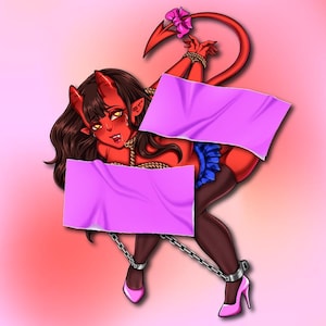 Lewd Energy anime emaille pin – voor mensen die zeggen: &quot;Dit ben ik&quot; op elke geile post-327