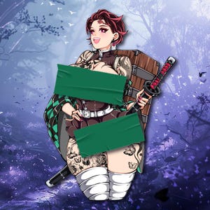 Emaille pin Genderbend – Regel 63 Anime Girl-versie – Ecchi, Blushing, Alt Universe fanart-badge voor volwassen verzamelaars-270