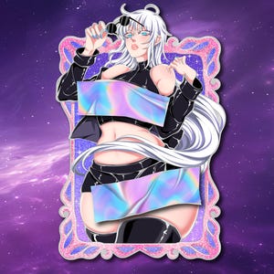 Emaille pin Genderbend – Regel 63 Anime Girl-versie – Ecchi, Blushing, Alt Universe fanart-badge voor volwassen verzamelaars-352