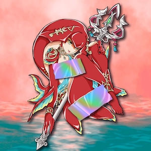 Overgestimuleerde anime-meisjesspeld – Flushed Expression – NSFW-geïnspireerde emaille pin voor Cult Collectors-337