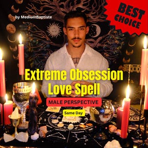 Hechizo de amor de obsesión extrema | hechizo de obsesión amorosa | hechizo de obsesión | obsesionarlo | obsesión amorosa | hechizo de amor apasionado