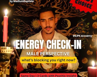 Energy Check-In | energy tarot | sameday psychic tarot reading | prediction reading same day | aura reading | chakra reading | tarot answer