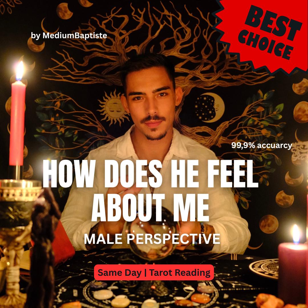 How does he feel? sameday psychic tarot reading | tarot reading feelings | her thoughts | feelings tarot cards | how he feels tarot