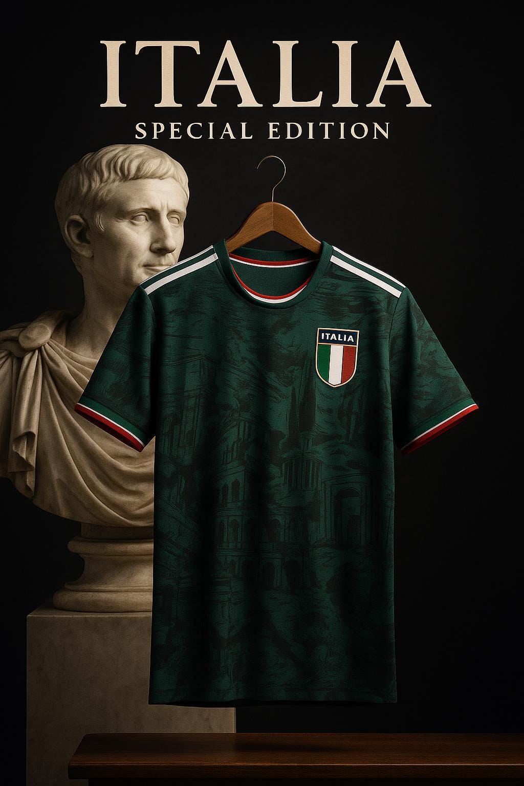 Special Edition Italia Roman Empire Jersey | Customizable Name