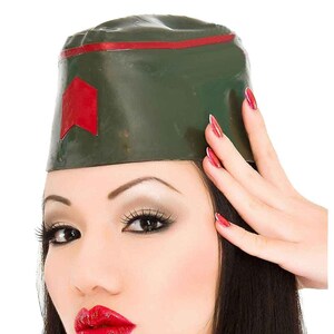 GI Jane Military Latex Hat