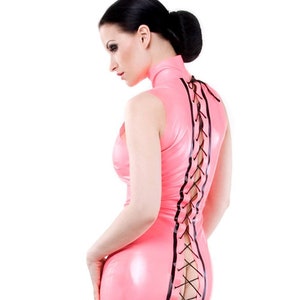 X-Treme Latex Hobble Cocktail Dress - Standard Sizes & Bespoke. See &#39;Add Your Personalisation&#39; for Bespoke Requirements