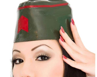 GI Jane Military Latex Hat