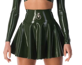 Whirl Latex Skirt - Standard Sizes & Bespoke. See 'Add Your Personalisation' for Bespoke Requirements