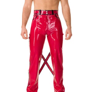 1977 Retropunk Latex Rubber Trousers