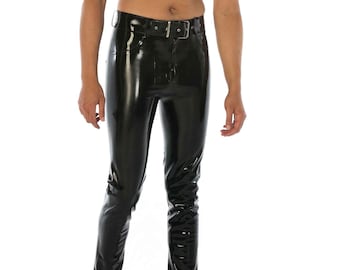 Classic Skinny Latex Jeans