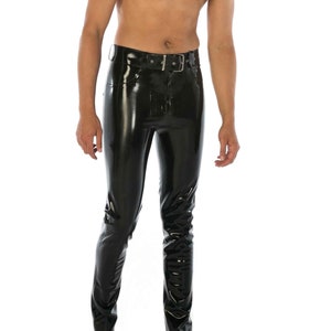 Classic Skinny Latex Jeans
