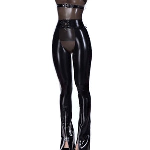Dom Discipline Latex Chaps - Standard Sizes & Bespoke. See &#39;Add Your Personalisation&#39; for Bespoke Requirements