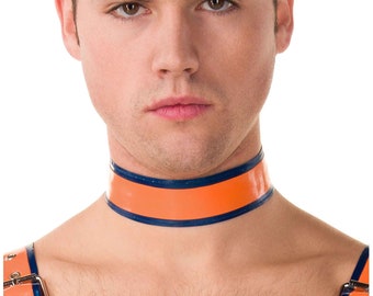 Dom-X Neck Latex Collar