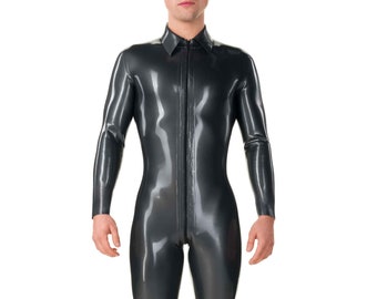 Carlson Latex Catsuit - Standard Sizes & Bespoke. See 'Add Your Personalisation' for Bespoke Requirements