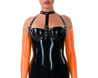 Josephine Latex Dress - Standard Sizes & Bespoke. See 'Add Your Personalisation' for Bespoke Requirements