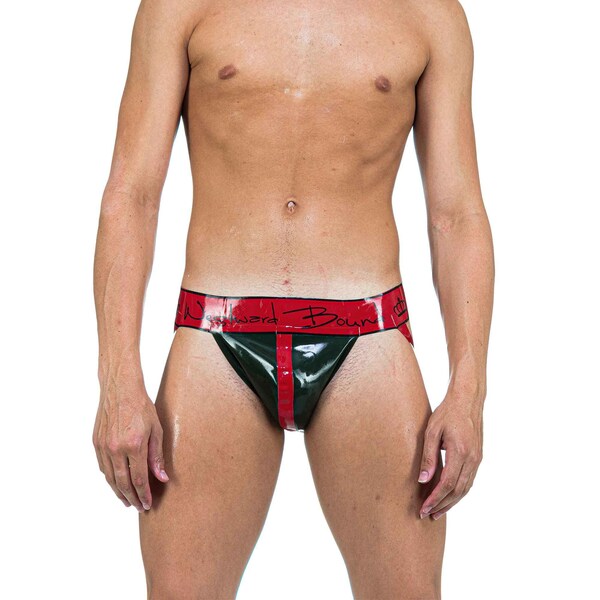 Latex Rubber Underpants Jock Briefs Pouch (one Size