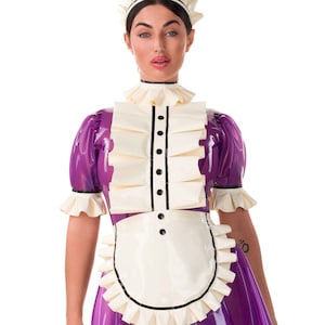 Saucy Maid Latex Uniform Dress - Standard Sizes & Bespoke. See &#39;Add Your Personalisation&#39; for Bespoke Requirements