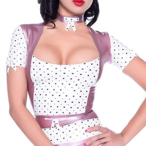 Obsessive Love Latex Top - Standard Sizes & Bespoke. See 'Add Your Personalisation' for Bespoke Requirements