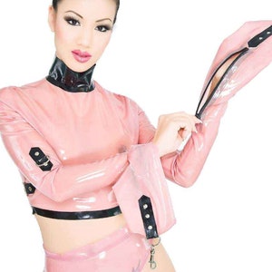 Viva Von Trap Latex Top - Standard Sizes & Bespoke. See 'Add Your Personalisation' for Bespoke Requirements