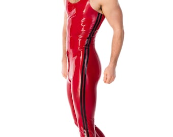 Nikolai Latex Catsuit - Standard Sizes & Bespoke. See 'Add Your Personalisation' for Bespoke Requirements