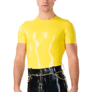 Men&#39;s T-Latex Shirt (Short Sleeves)- Standard Sizes & Bespoke. See &#39;Add Your Personalisation&#39; for Bespoke Requirements