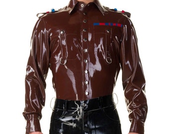 Garrison Classic Military Latex Shirt (Long Sleeves) - Standard Sizes & Bespoke. See 'Add Your Personalisation' for Bespoke Requirements