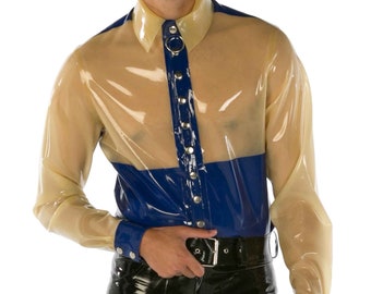 Lloyd Latex Shirt (Long Sleeve) - Standard Sizes & Bespoke. See 'Add Your Personalisation' for Bespoke Requirements