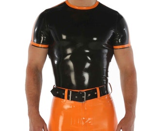 Ronaldo Sporty Latex T-Shirt - Standard Sizes & Bespoke. See 'Add Your Personalisation' for Bespoke Requirements