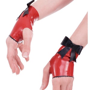 Morgana Latex Mitts