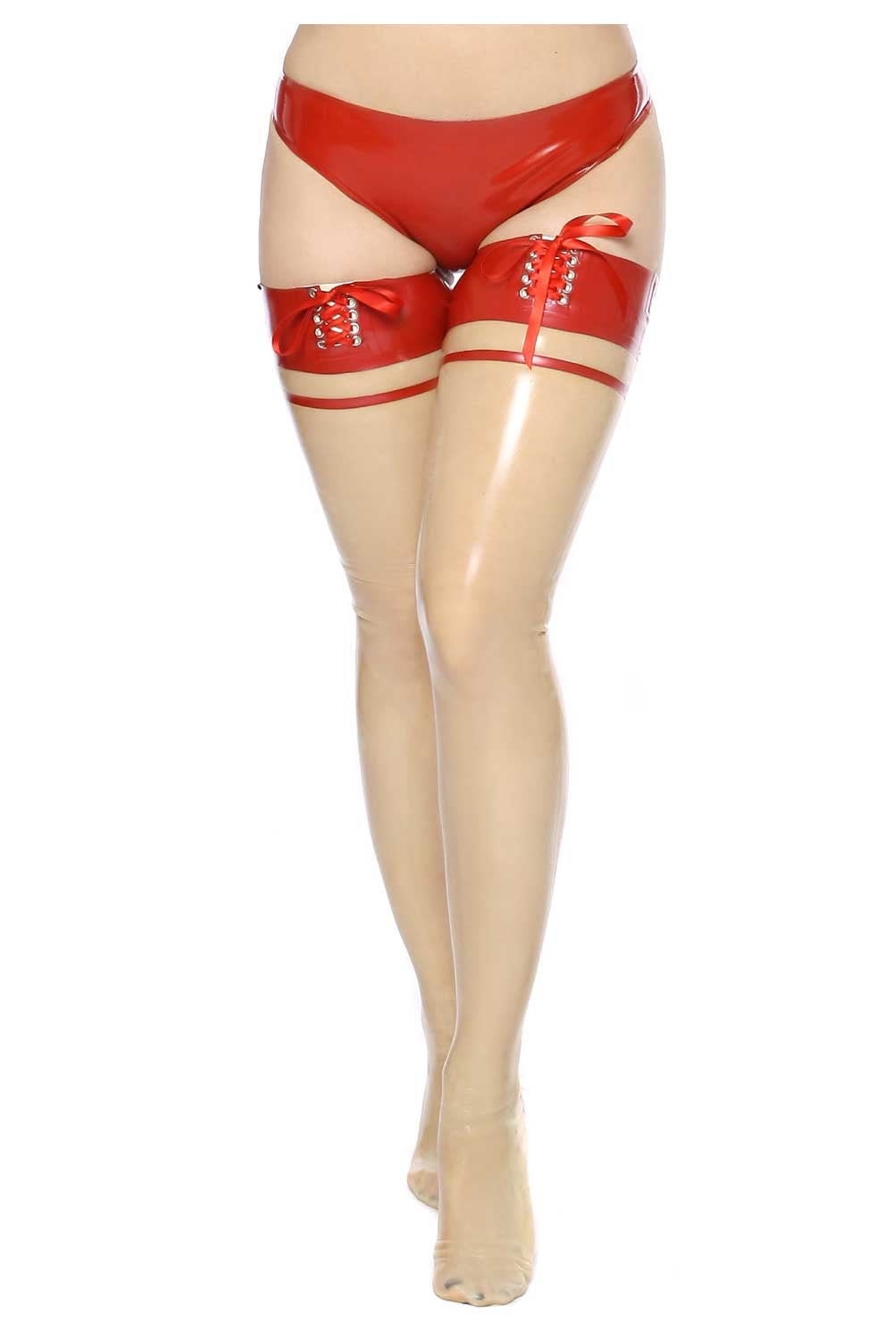 Image of Aurora-Maximus Latex Rubber Stockings