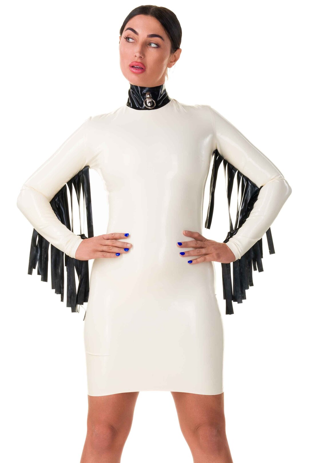 Calamity Belle Latex Dress Standard Sizes & Bespoke. See 'add
