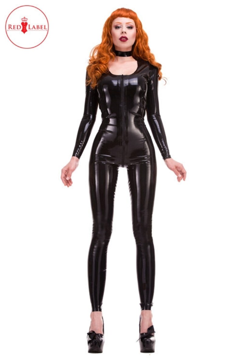 latex cat suits Candice trish stratus nude