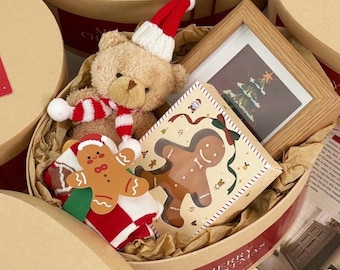 Christmas Gift Box, Hygge Gift Box, Gift Box for Women, Winter Gift Box, Self Care Gift Box, Christmas Care Package,Holiday Gift Box for he