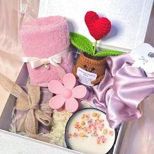 Pacote de cuidados para amigo, caixa de presente pensando em você, caixa de presente Hygge, enviando luz do sol, pacote de cuidados, enviando amor e abraços, caixa de presente de simpatia