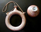Art Pottery Wall Hanging Vase Canteen Style and Weed Pot Oil Lamp