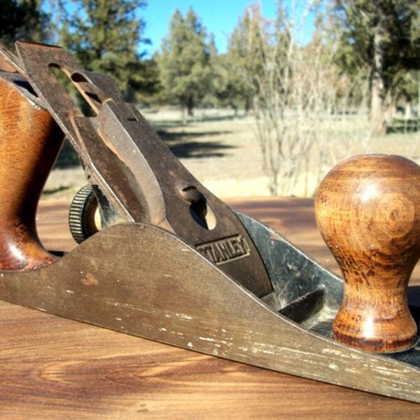 Bailey Stanley No 5 1/4 Wood Jack Plane Collectible Woodworking Tool Gift Idea