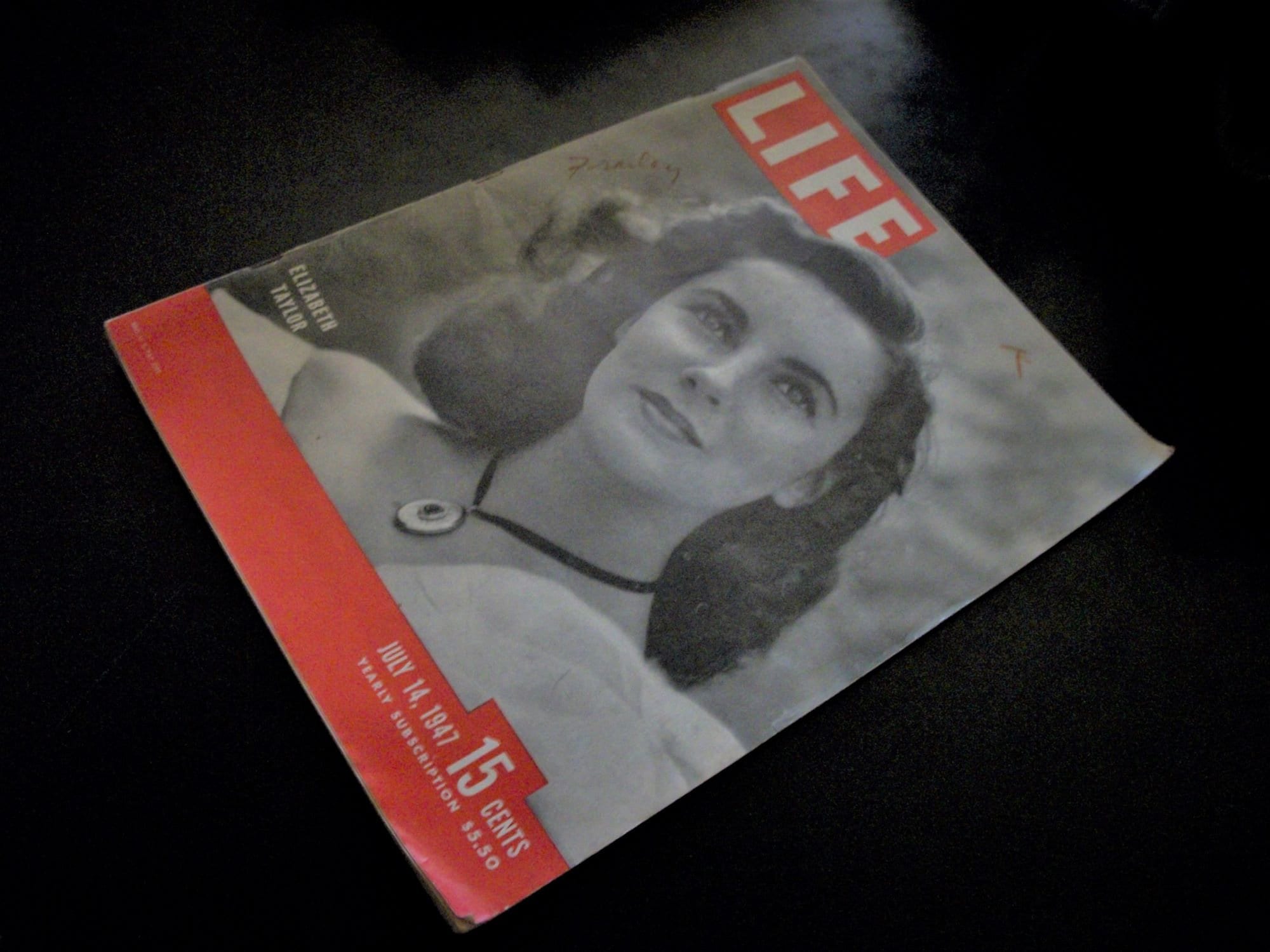 LIFE Magazine Elizabeth Taylor July 14, 1947 Actress Movie Star Unique  Memorabilia Gifts of an Icon Gift Idea Mothers Fathers Day Mom Dad - Etsy, image size:2000x1499