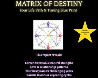 Destiny Matrix Reading | Personalized Life Path & Timing Report