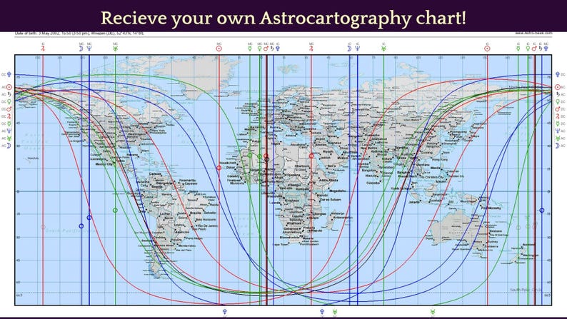 Astrocartography Reading | Soul-Aligned Relocation Map image 2