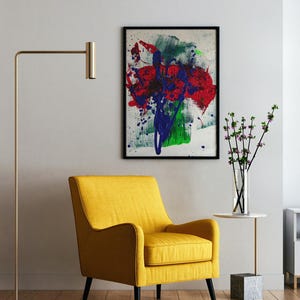 Colorful Contemporary Painting, Hand Painted Abstract Art, Canvas Wall Art, Abstract Wall Decor, Textured Acrylic Bright Abstract Painting